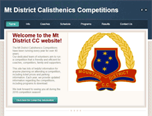 Tablet Screenshot of mtdistrictcc.com